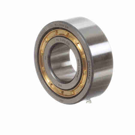 ROLLWAY BEARING Cylindrical Bearing – Caged Roller - Straight Bore - Unsealed NJ 2308 EM